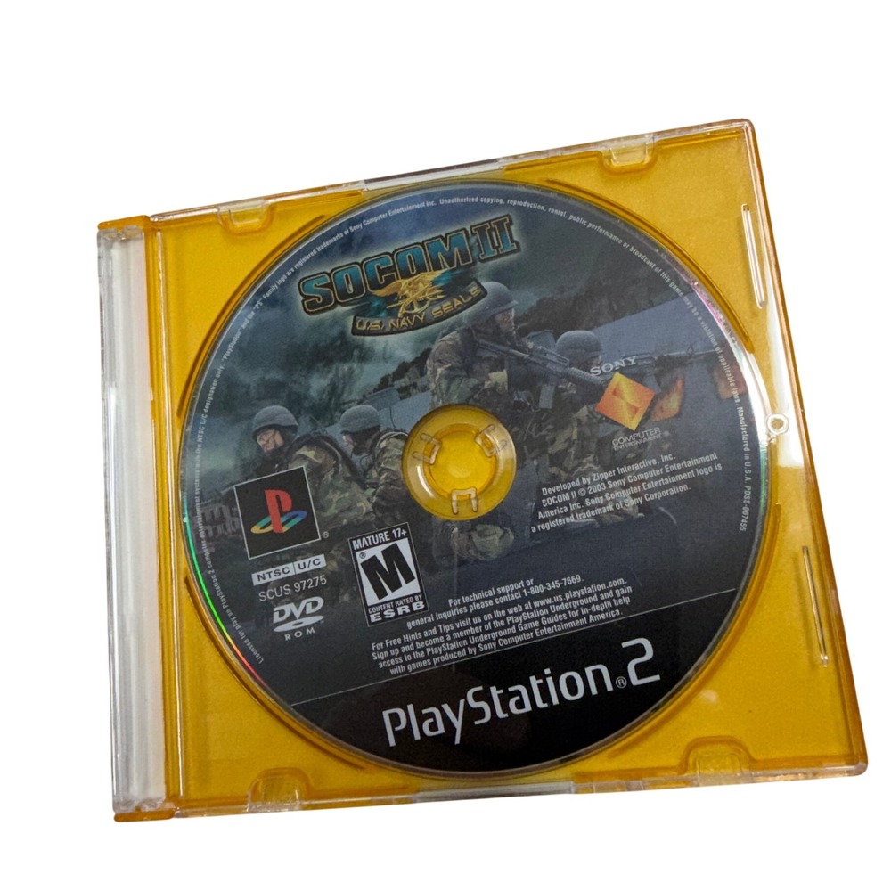 SOCOM II US Navy SEALs Sony PlayStation 2
